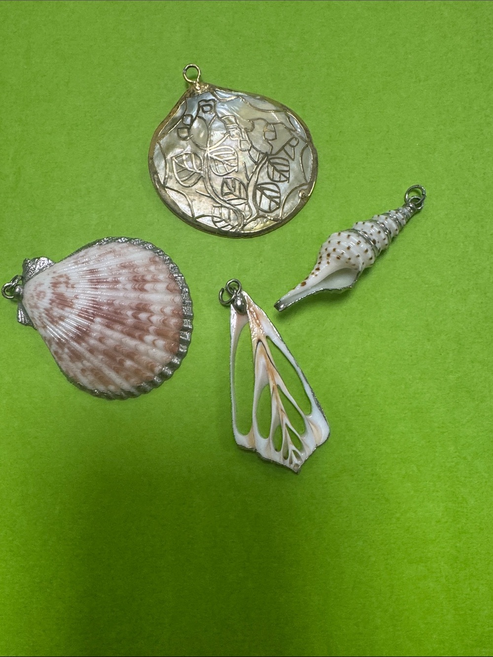 Seashell Necklace Pendants 4